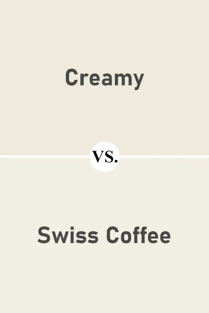 Creamy VS Swiss Coffee