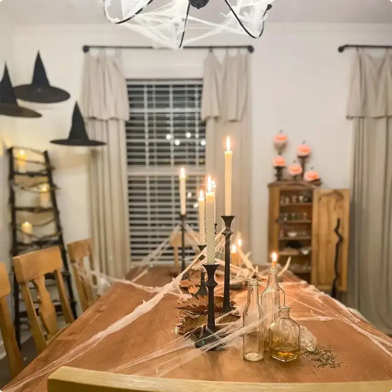 Create a Simple Yet Spooky Dining Room Setup