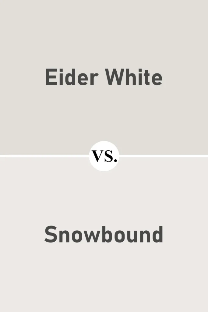 Eider White VS Snowbound