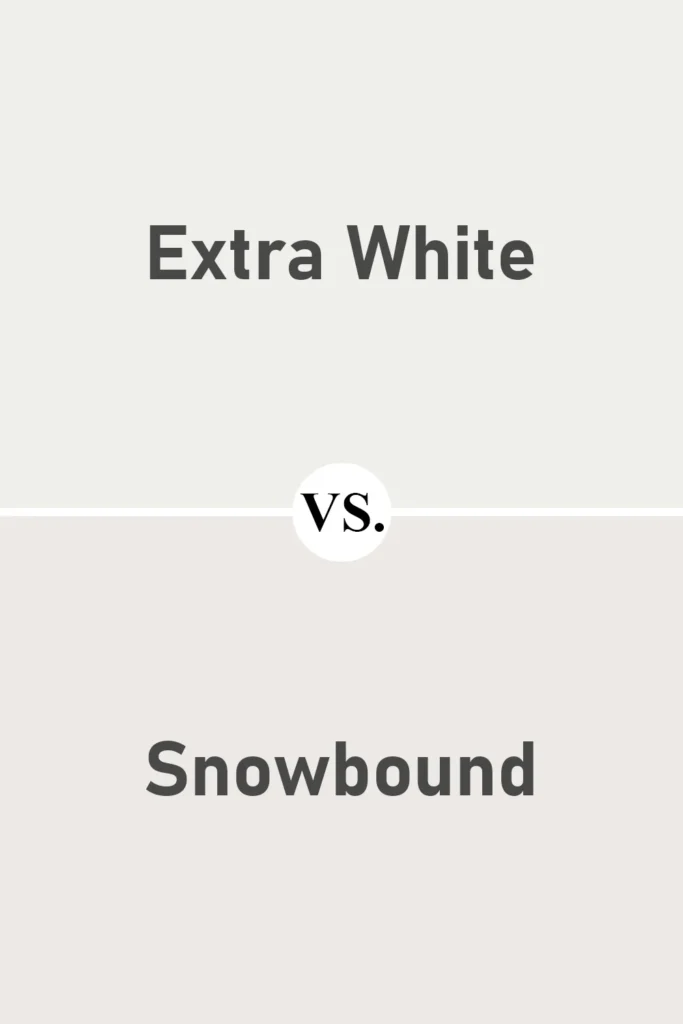 Extra White VS Snowbound