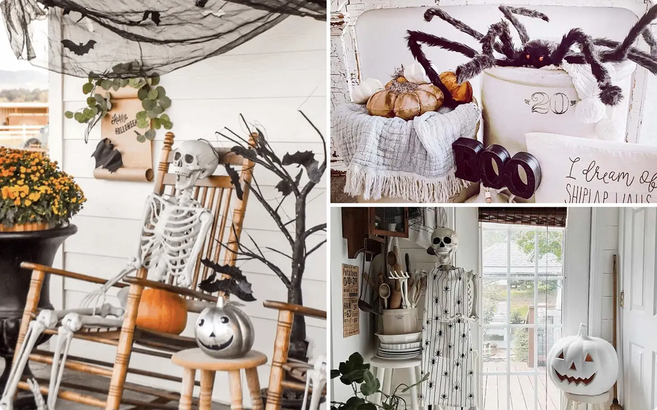 Farmhouse Halloween Decor Ideas