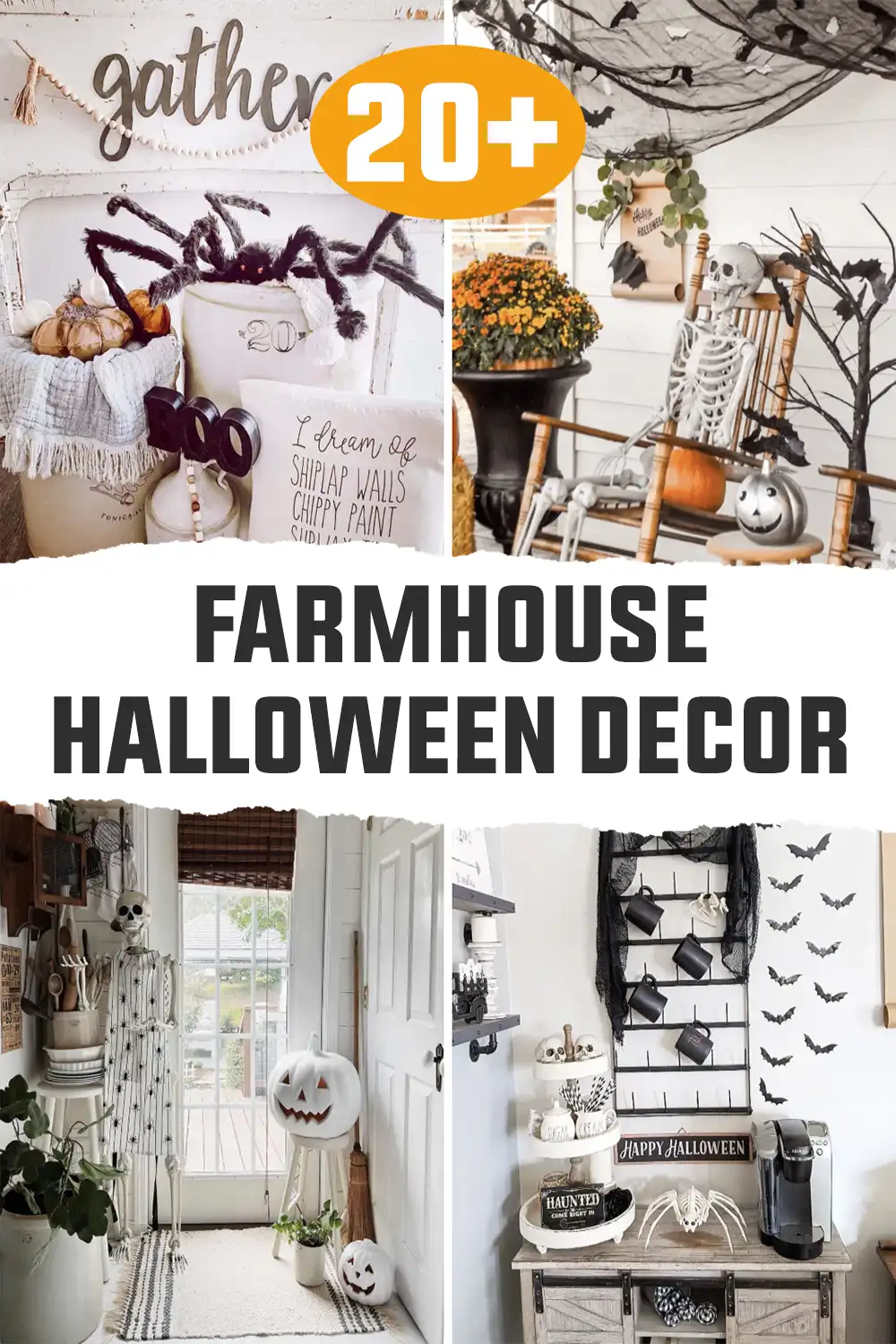 Farmhouse Halloween Decor Ideas