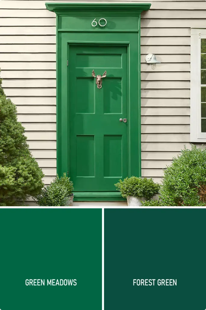 Green Front Door