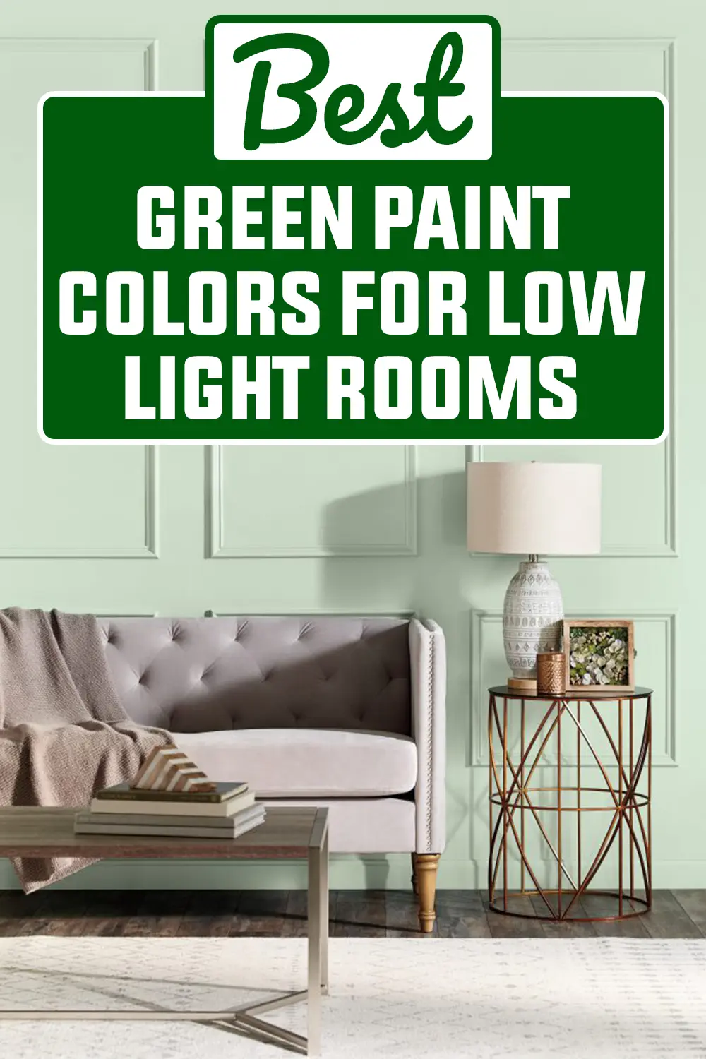 Green Paint Colors for Low Light Rooms