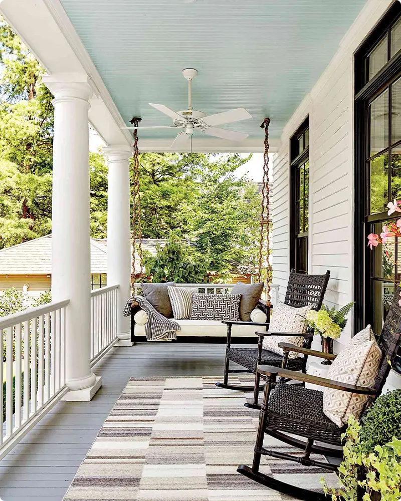 Haint Blue Porch