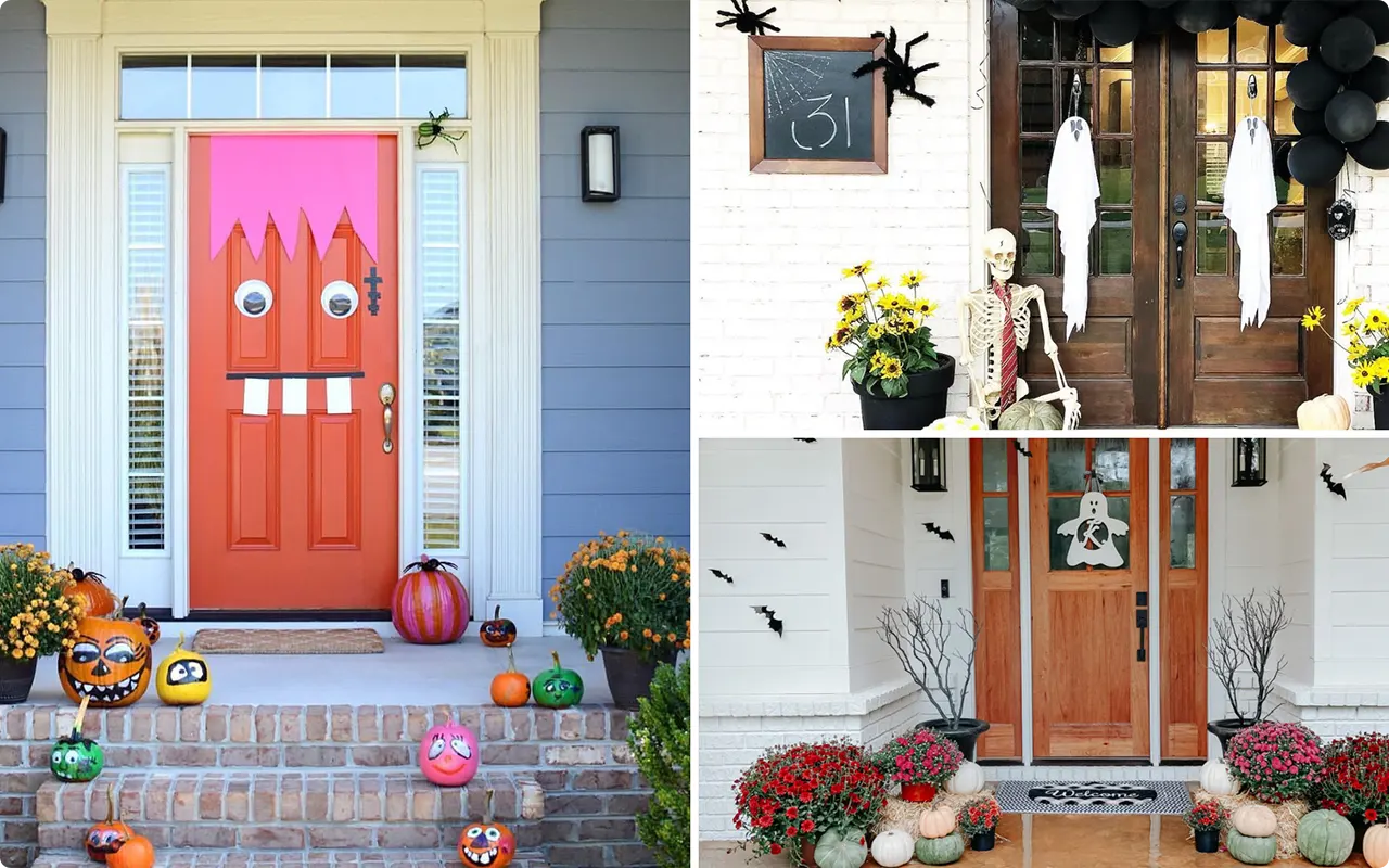 Halloween Door Decor Ideas