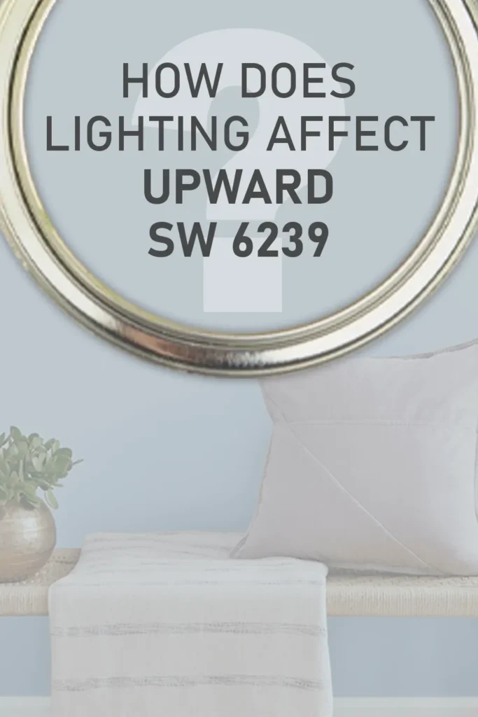 How does lighting affect Sherwin-Williams Upward
