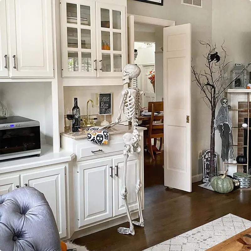 Let a Skeleton Tend the Home Bar