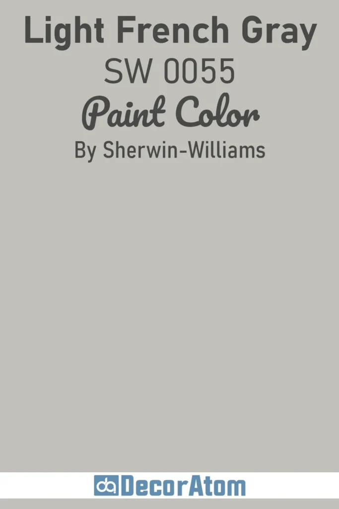 Light French Gray SW 0055