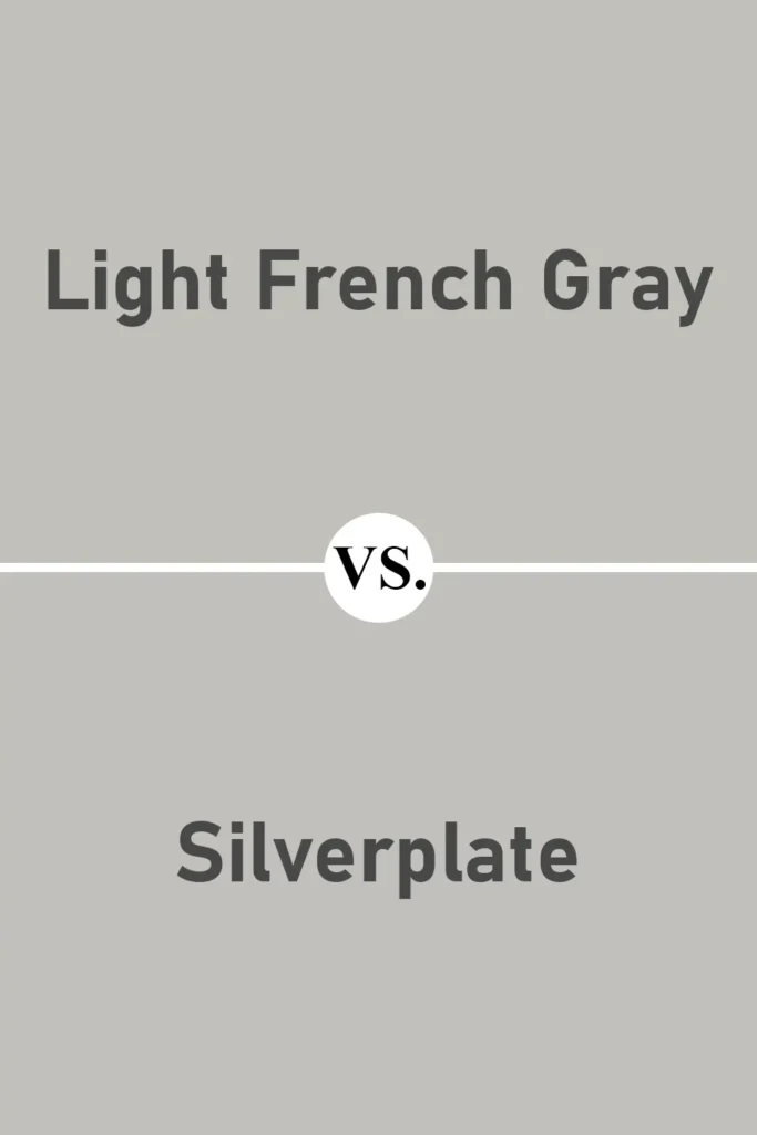 Light French Gray VS Silverplate