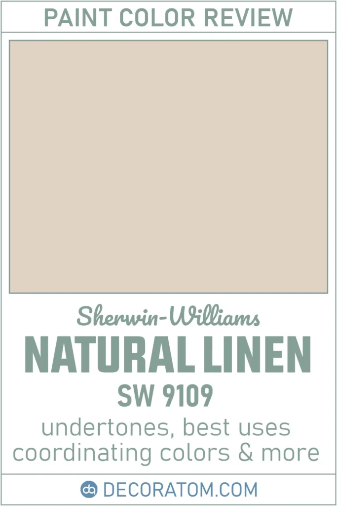 Natural Linen SW 9109 Paint Color Review