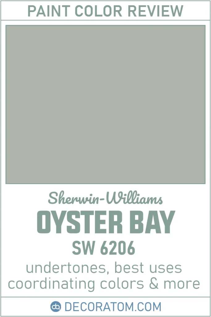 Sherwin-Williams Oyster Bay SW 6206 Paint Color Review