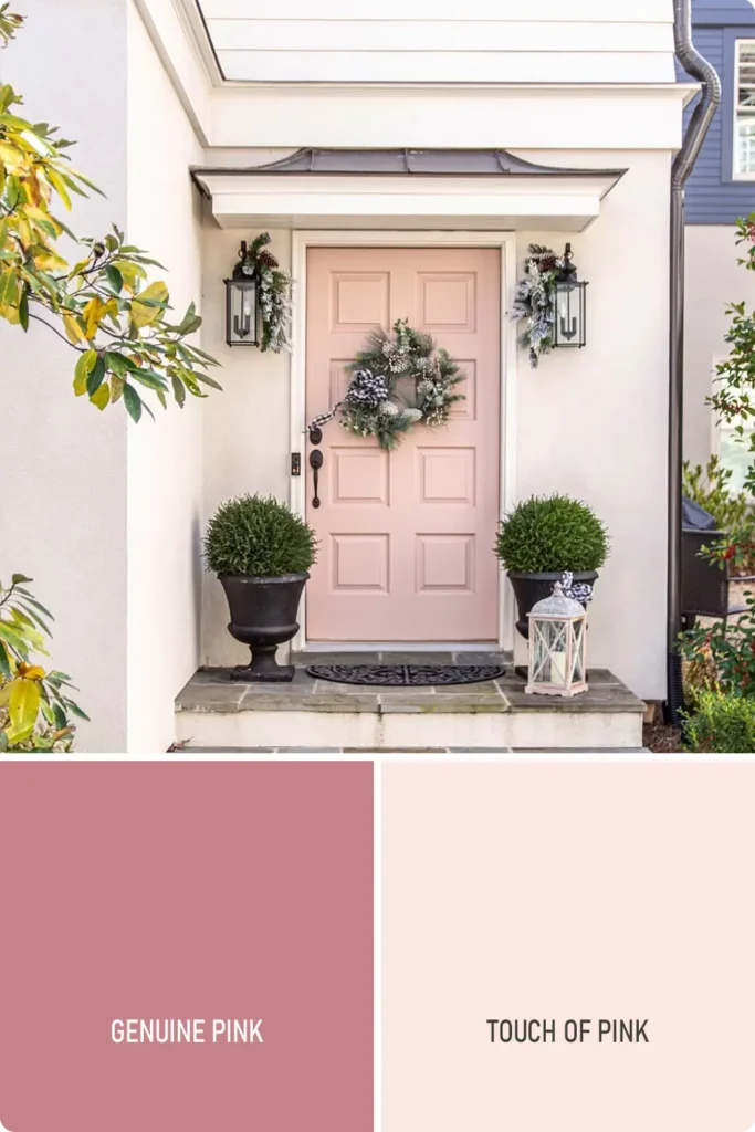 Pink Front Door