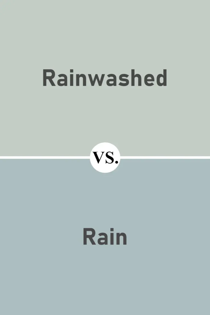 Rainwashed VS Rain