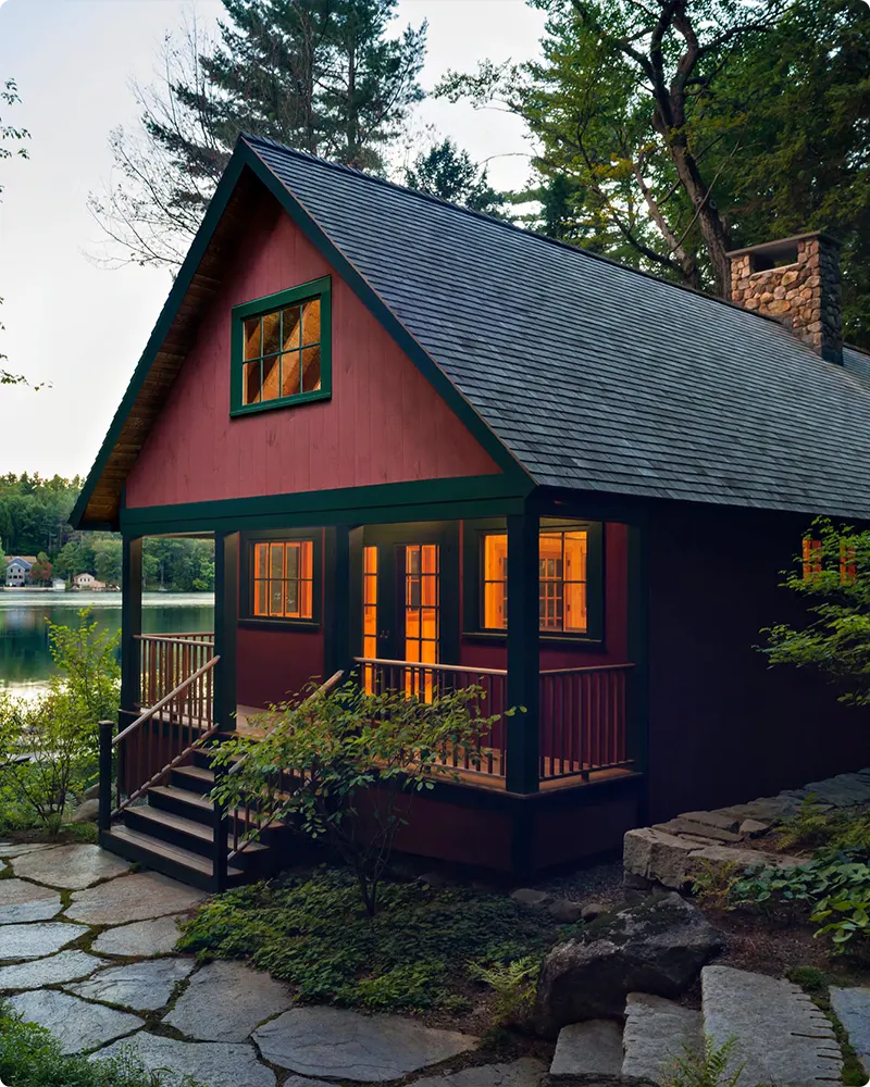 Rust Red House