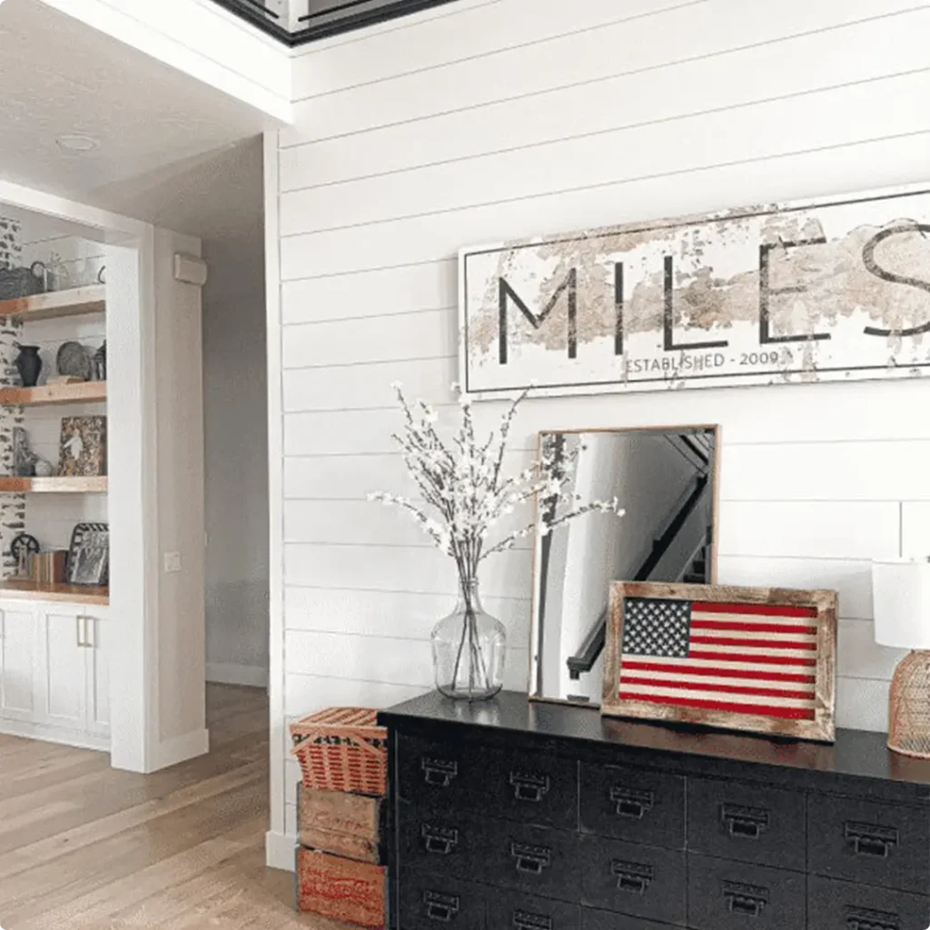Sherwin Williams Eider White Example