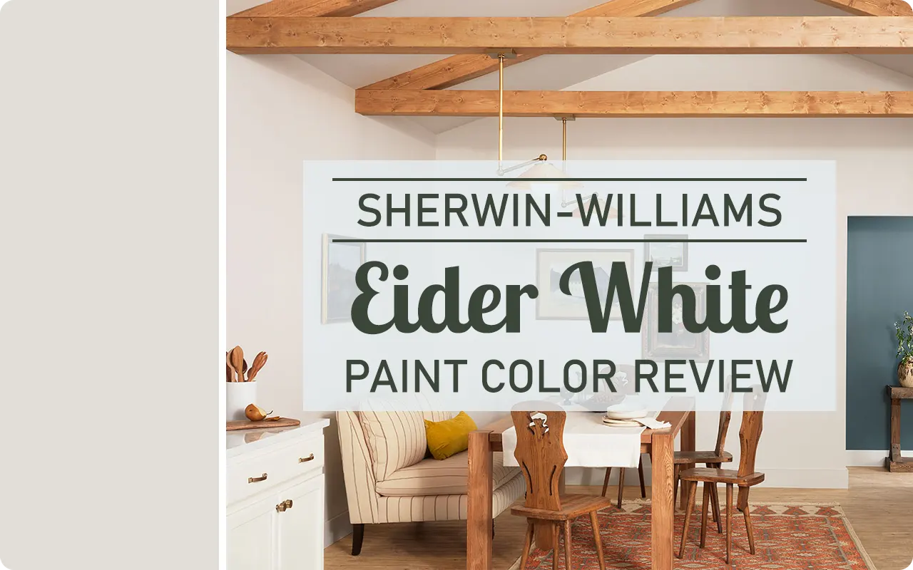 Sherwin-Williams Eider White SW 7014 Paint Color Review