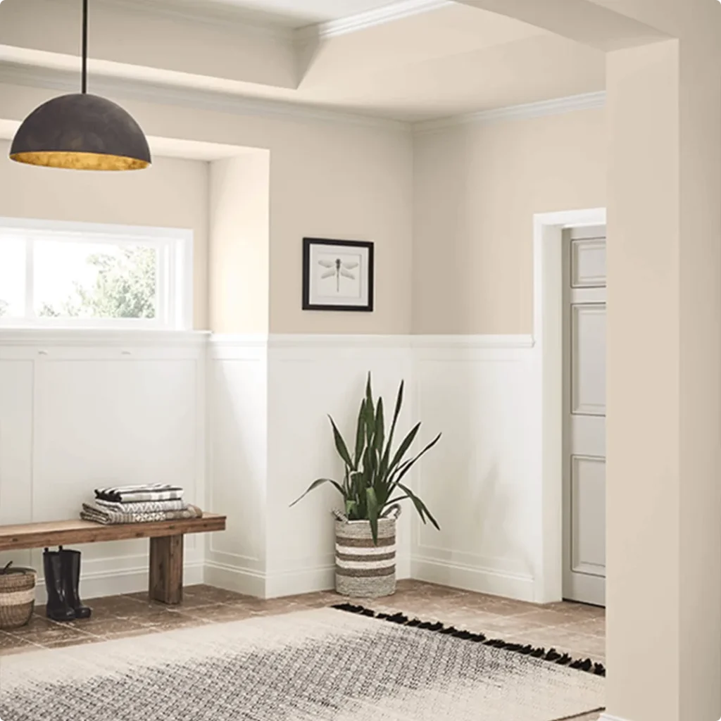 Sherwin Williams Natural Linen Example