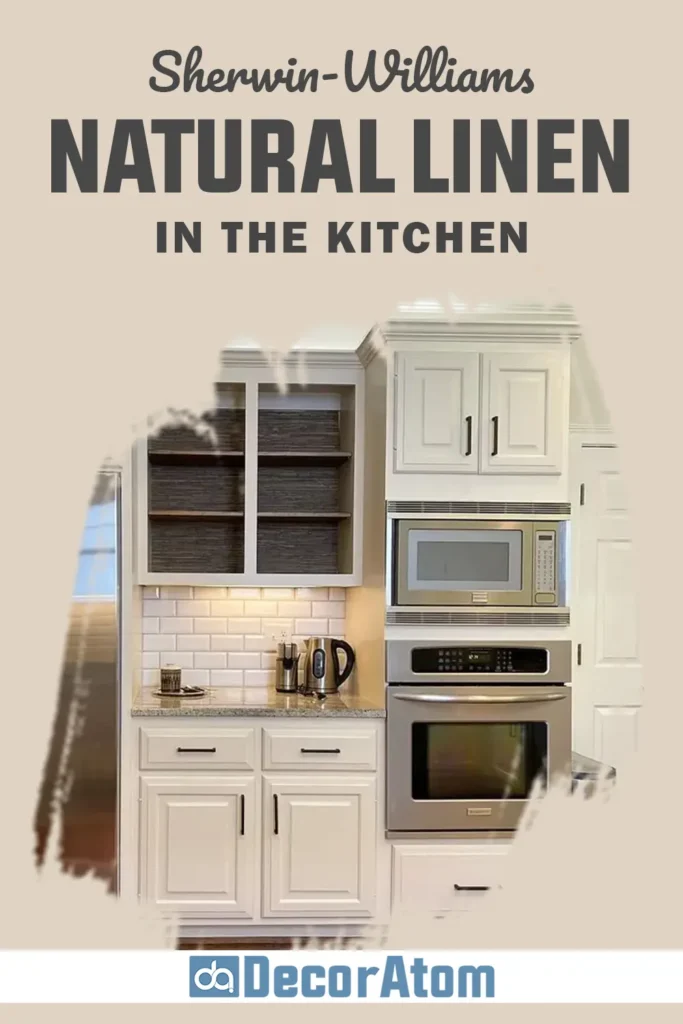 Sherwin Williams Natural Linen in the Kitchen