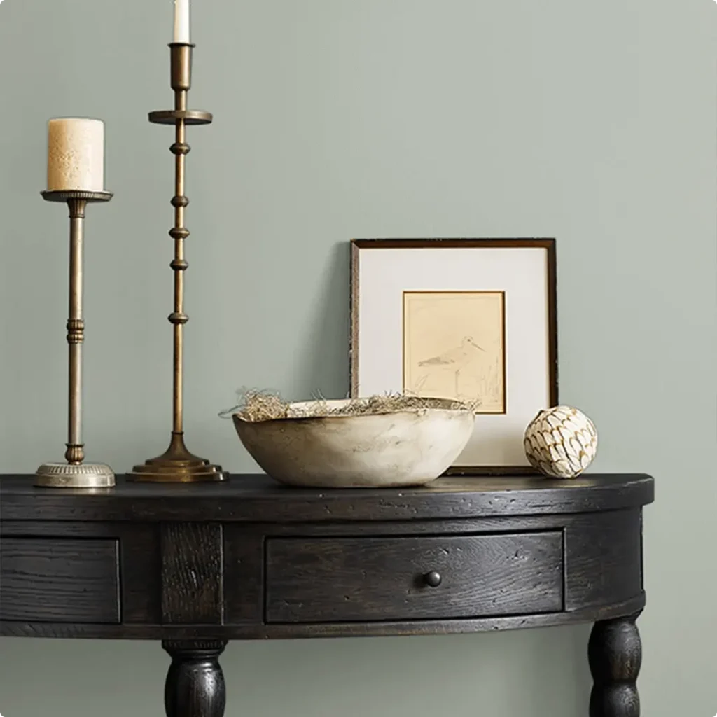 Sherwin Williams Oyster Bay Example