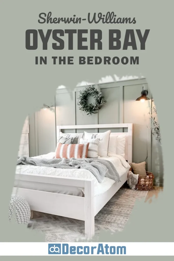 Sherwin Williams Oyster Bay In the Bedroom