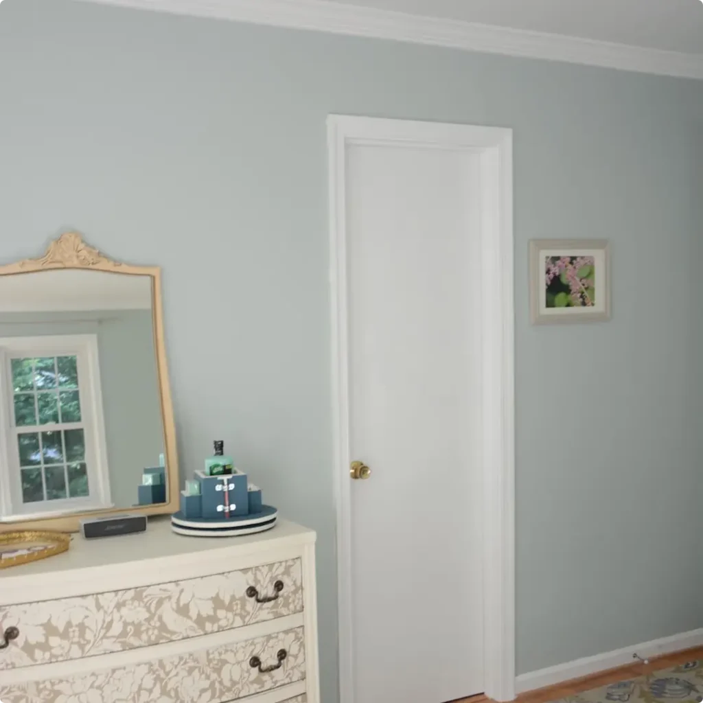 Sherwin Williams Rainwashed Example