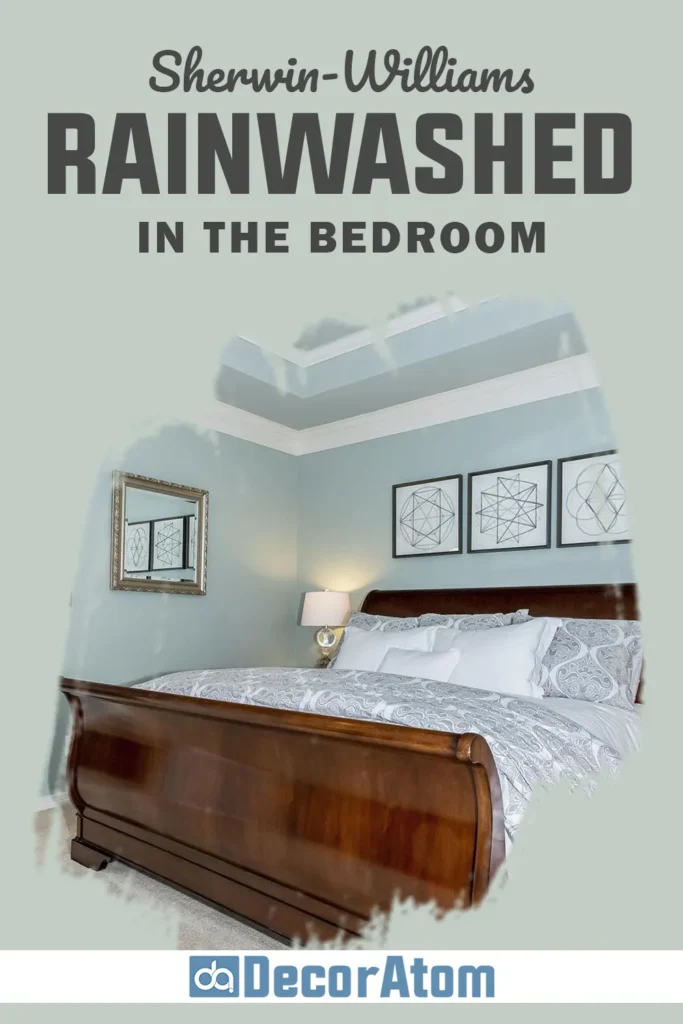 Sherwin Williams Rainwashed in the Bedroom
