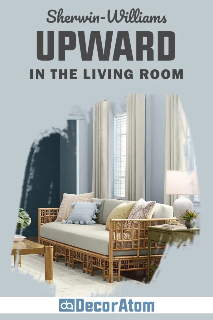 Sherwin Williams Upward in the Living Room