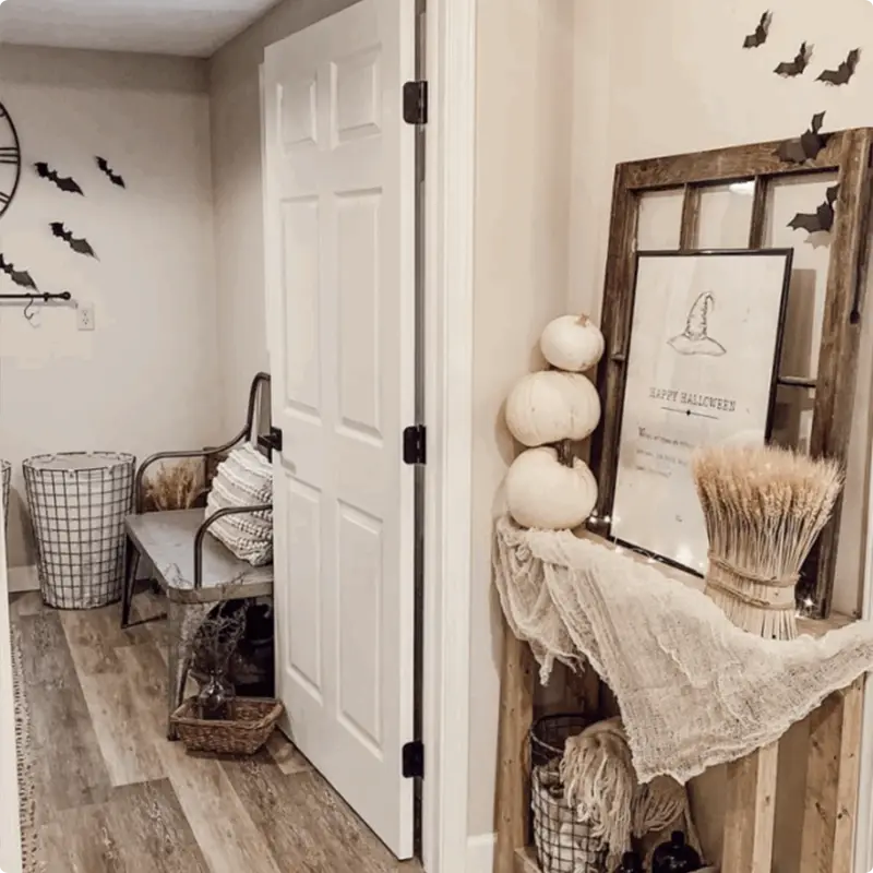 Style Your Hallway With Vintage Halloween Charm