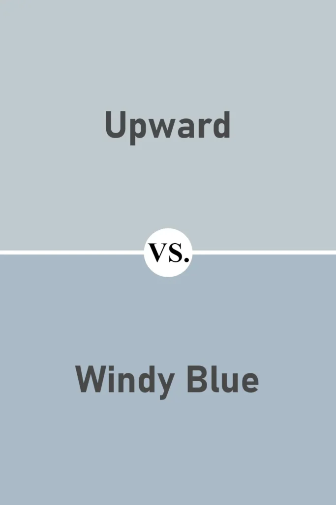 Upward VS Windy Blue