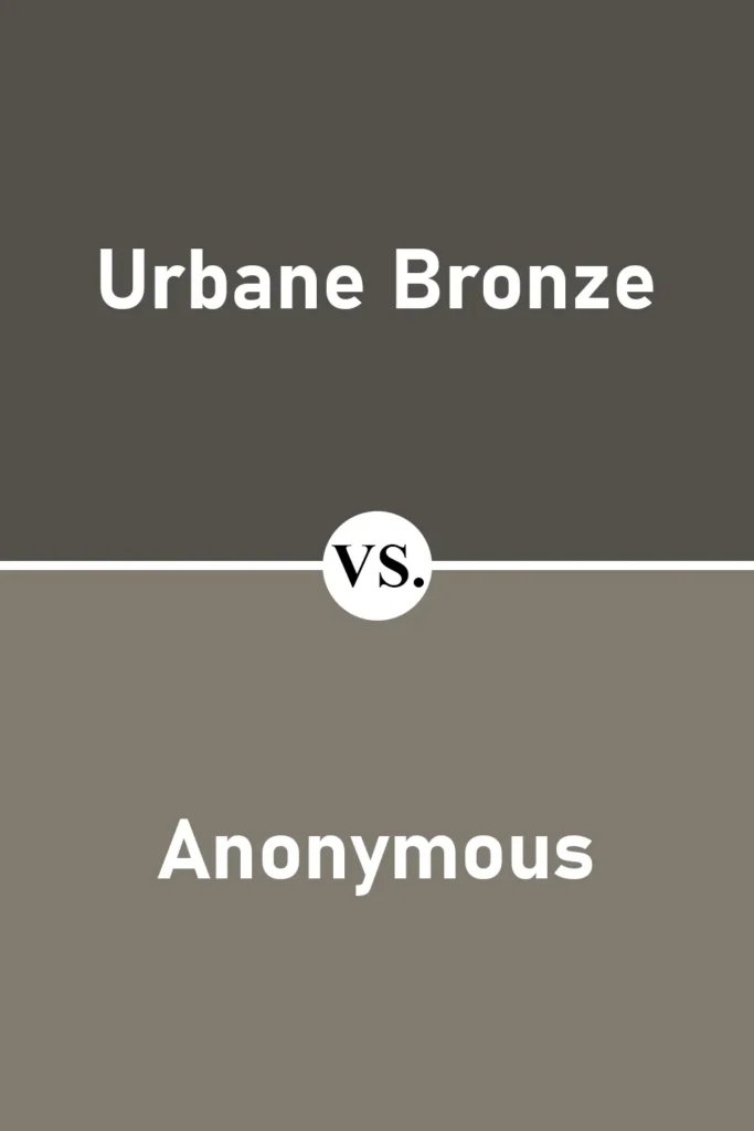 Urbane Bronze VS Anonymous
