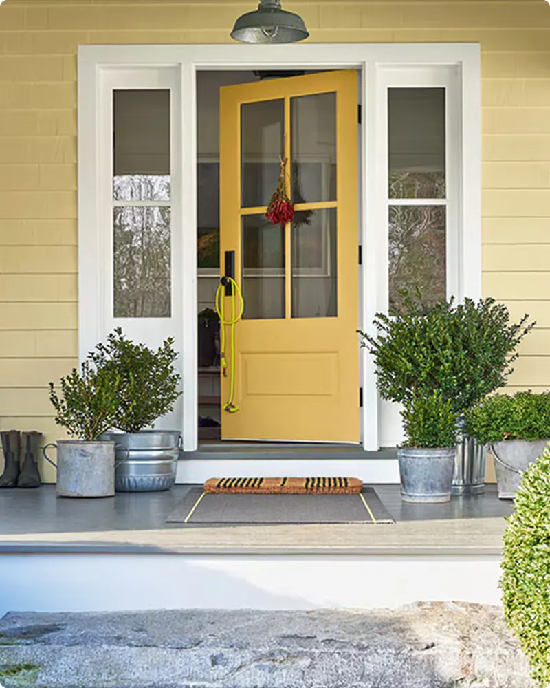 Yellow Front Door