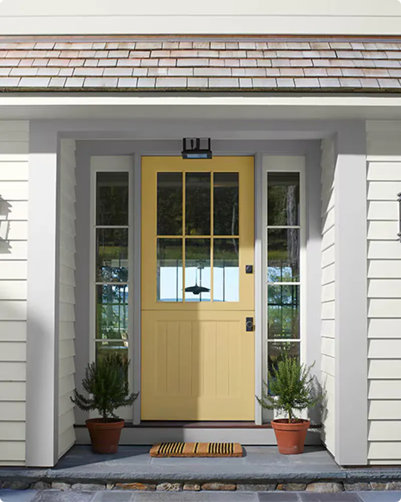 Yellow Front Door