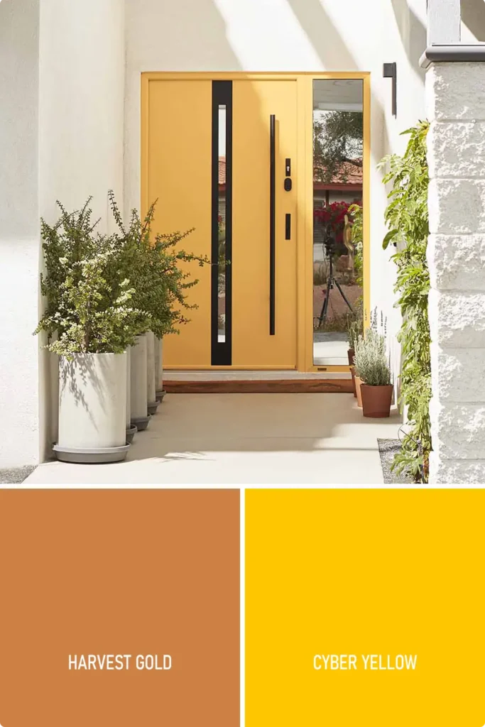 Yellow Front Door