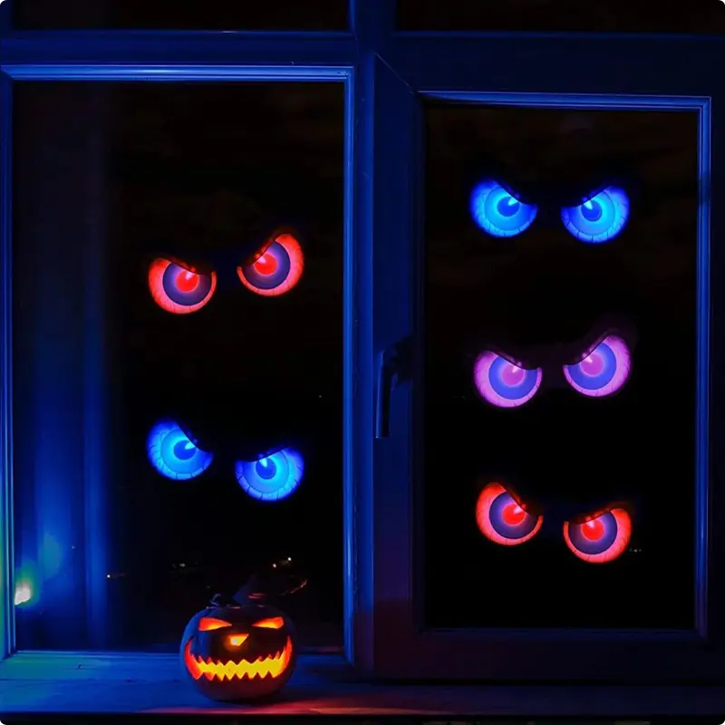 Battery-Powered Glowing Spooky Ghost Eyes