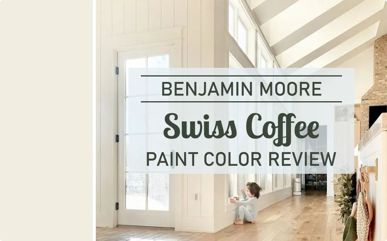 Benjamin Moore Swiss Coffee OC-45 Paint Color Review