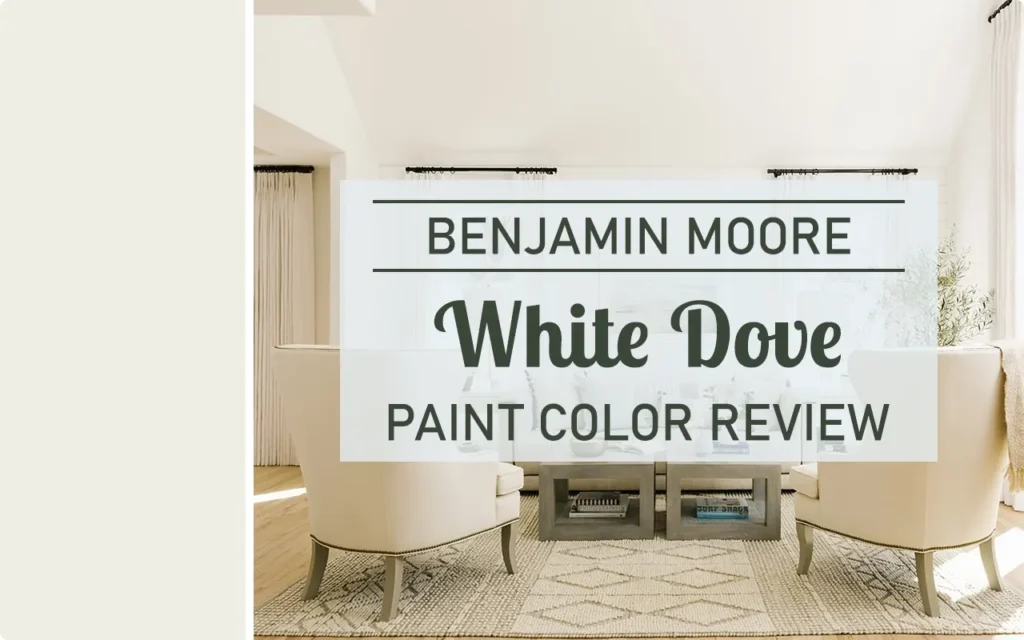 Benjamin Moore White Dove Paint Color Review