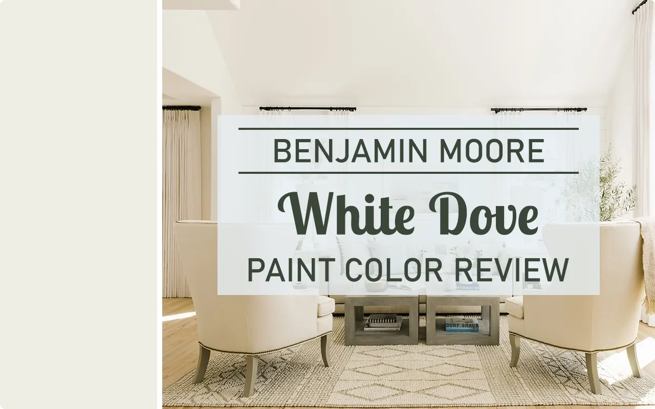 Benjamin Moore White Dove Paint Color Review