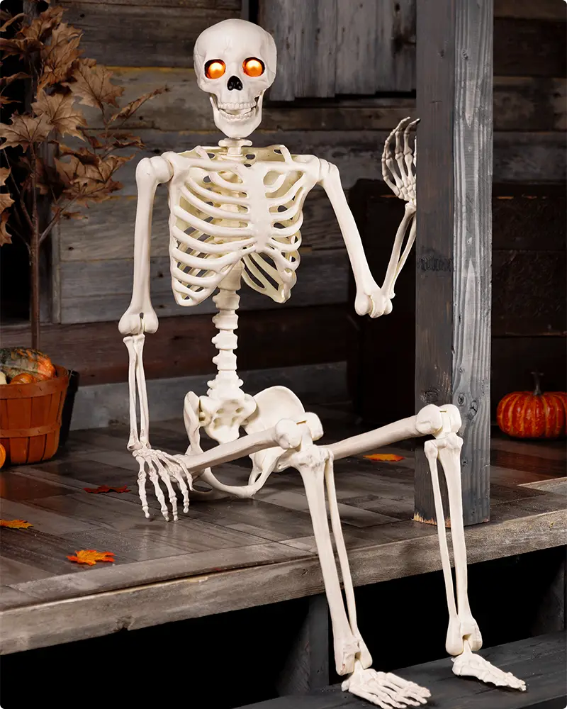 Choose Skeletons in Simple Poses—No Crazy Props Needed