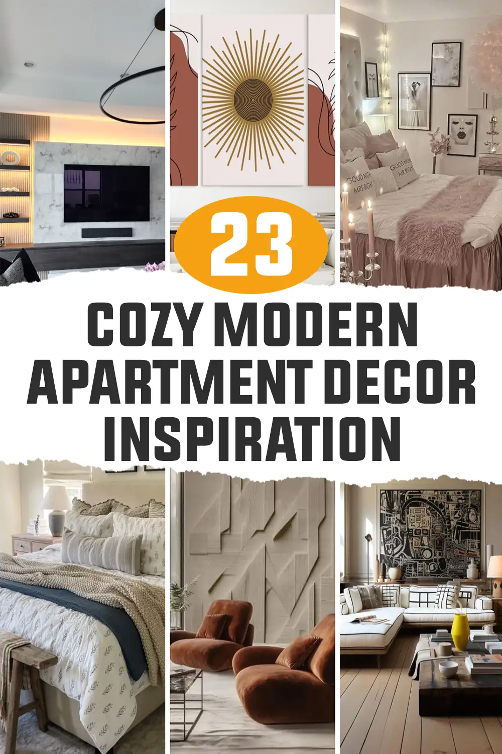 Cozy Modern Apartment Decor Inspirations