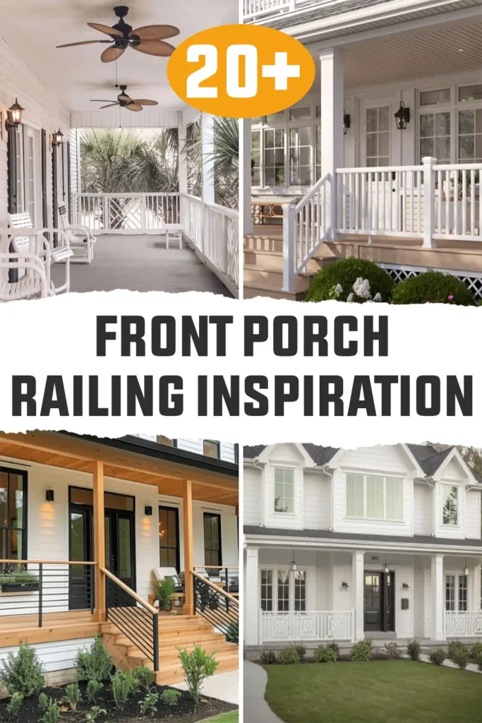 Front Porch Railing Inspiration