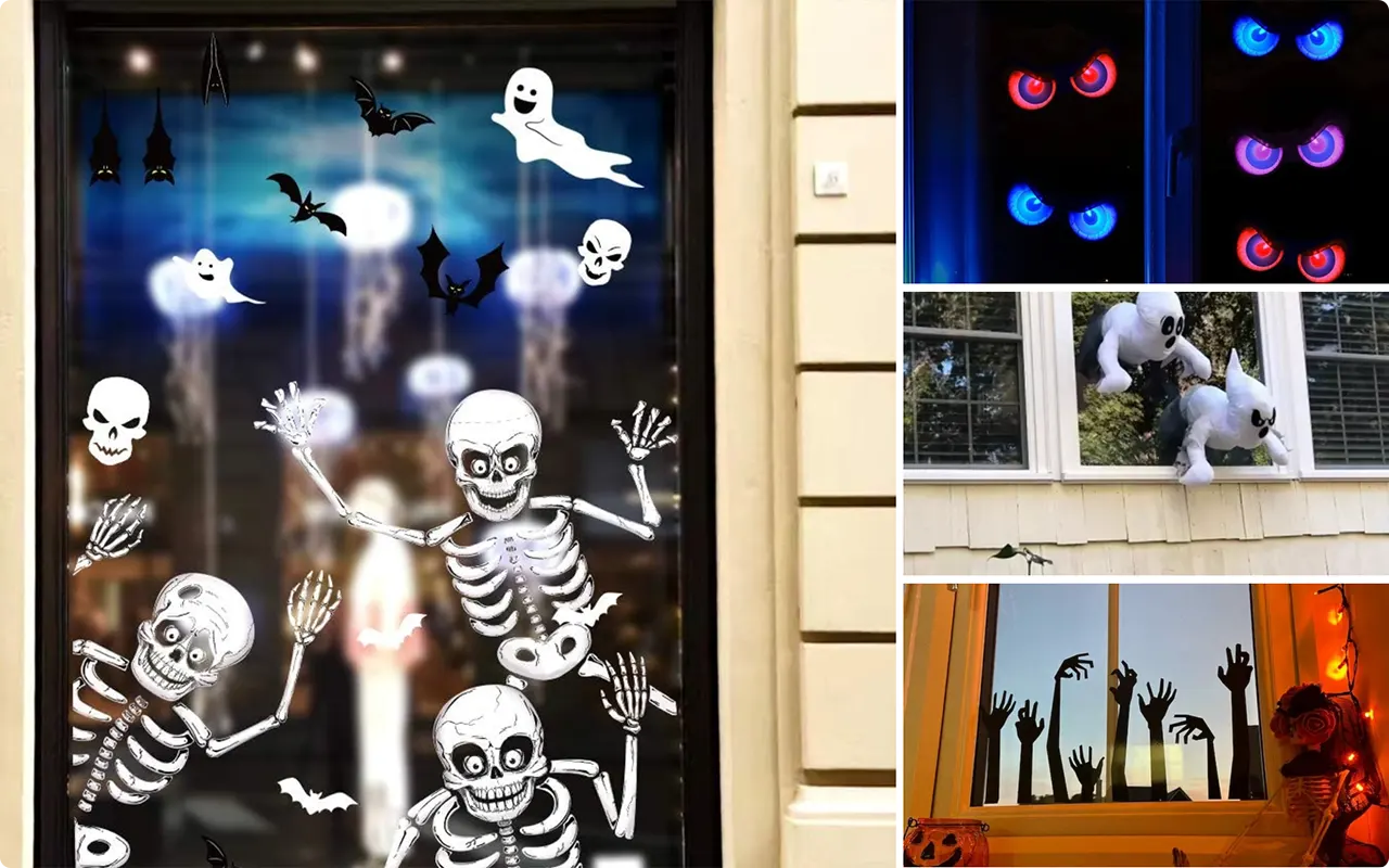 Halloween Window Decoration Ideas