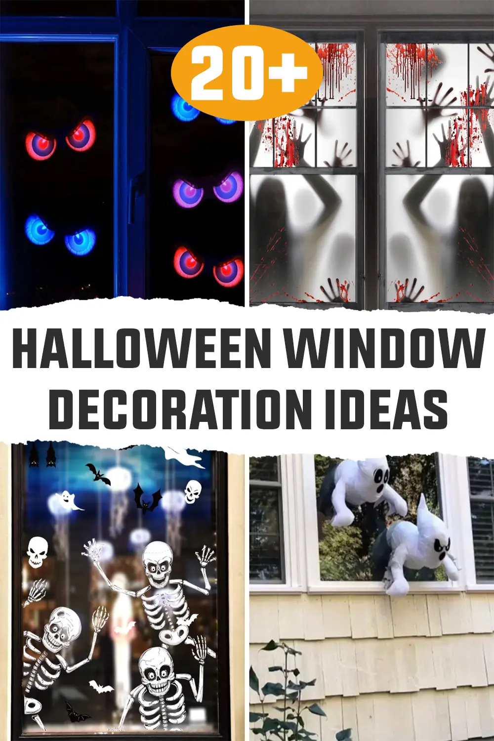 Halloween Window Decoration Ideas