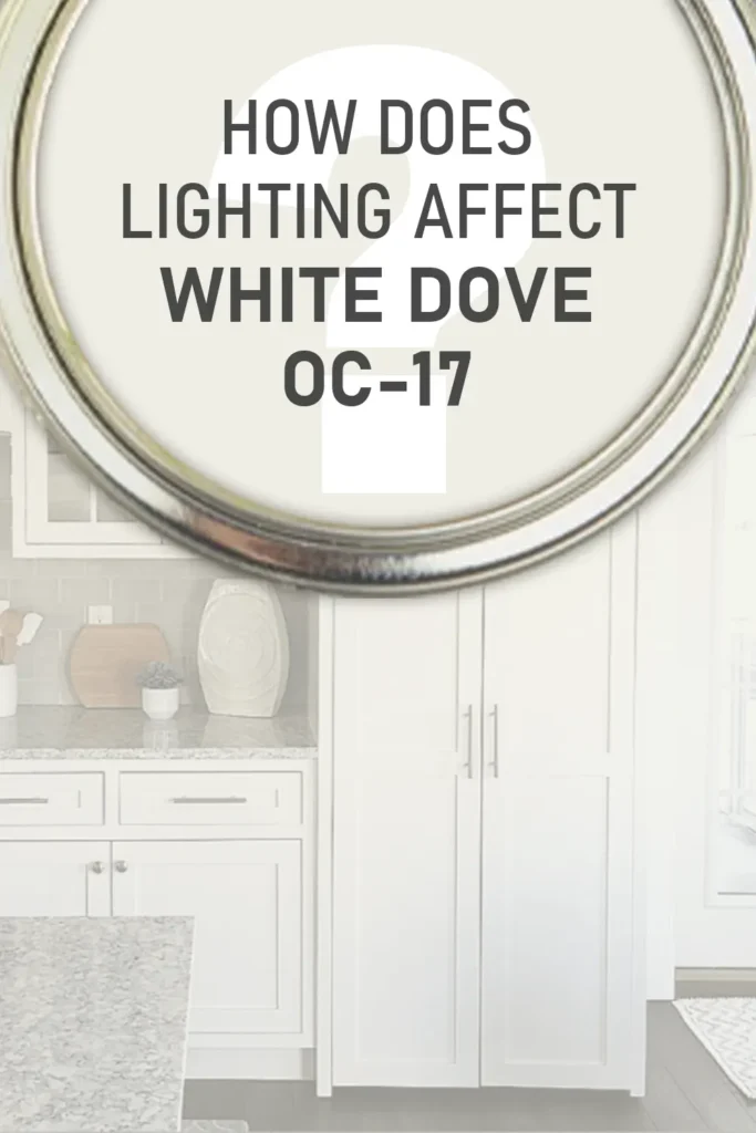 How Different Types of Lighting Affect Benjamin Moore White Dove