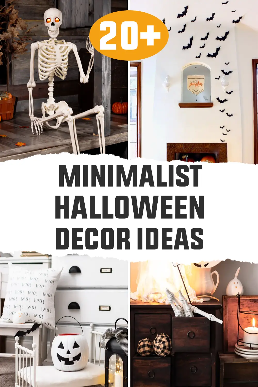Minimalist Halloween Decor Ideas