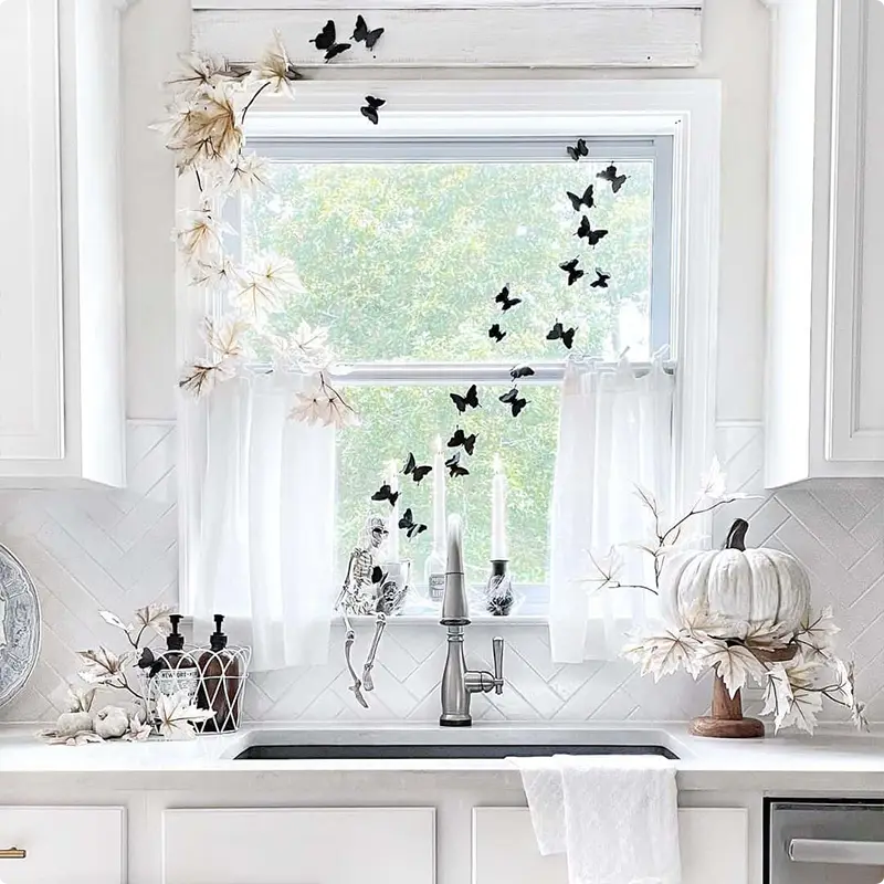 Mysterious Black Butterflies