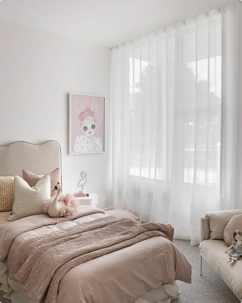 Sheer Curtains for Soft Light