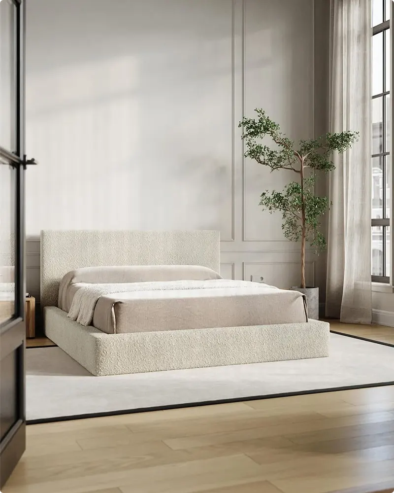 Soft Upholstered Bed Frame