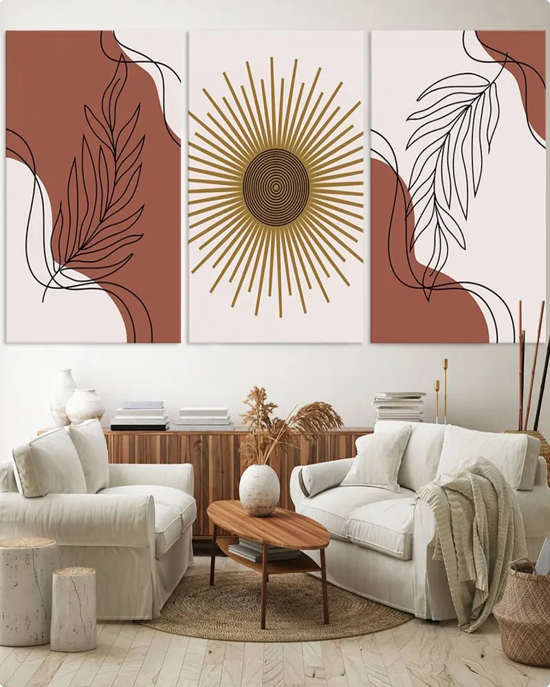 Wall Art in Earthy Tones