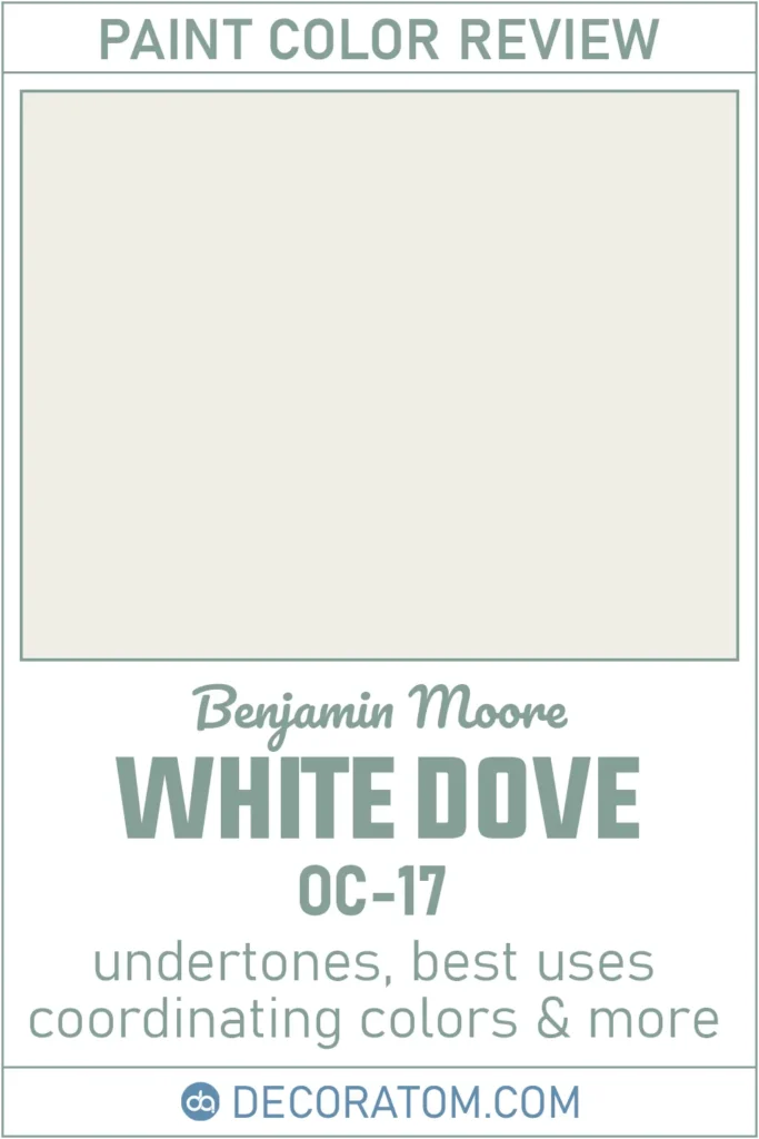 White Dove OC-17 by Benjamin Moore A Complete Color Review